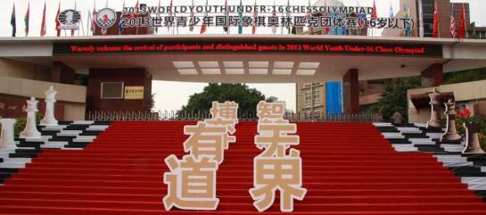Venue for The World Junior Olympiad 2013, Chongqing, China